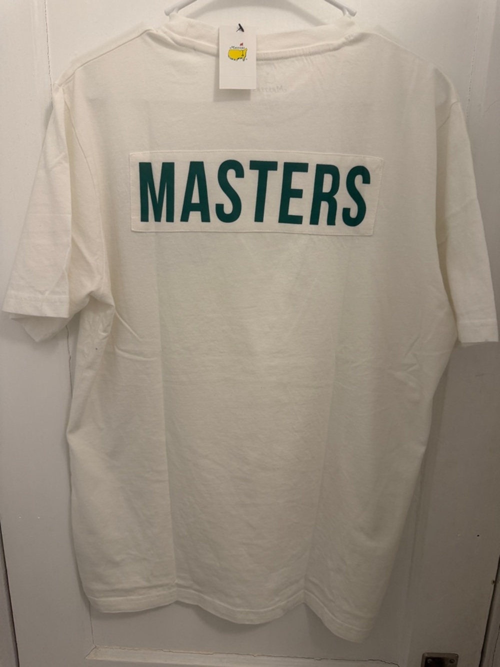 Masters Caddy Short-Sleeve Tee with Caddy Style Sown on Lettering